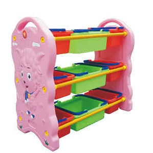 Children plastic corner cabinet / kids corner packing frame / portable plastic corner cabinet for sale (QX-205I)