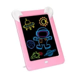 Children's intelligence led light Sketchpad magic light drawing board erasable drawing board