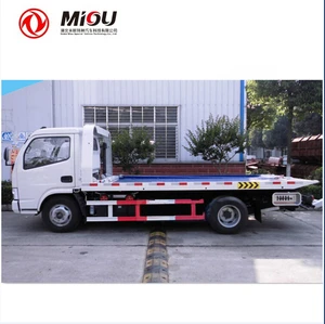 China best quality small recovery truck 4x2 flatbed recovery wrecker