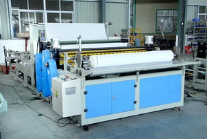 China factory maxi roll tissue paper perforation processing machine