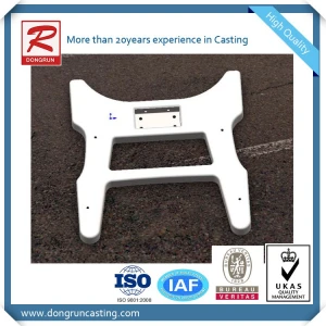 China foundry supply high quality customized cast aluminum medical cart base