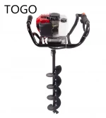 china made 51.2cc gasoline earth auger with drill bits