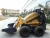 Import China powerful Mini Loader with Rotary Plow for narrow working environment from China
