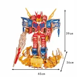 China Professional Manufacture Building Block Jigsaw Toy Robot 3d Puzzle