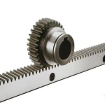 China supplier customized c45 steel helical gear rack for building material shops
