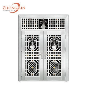 China supplier price Soundproof apartment main gate design stainless steel single door