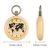 Import China Wholesale World Map Bamboo Wooden Pocket Watch Quartz with Rough Chain from China