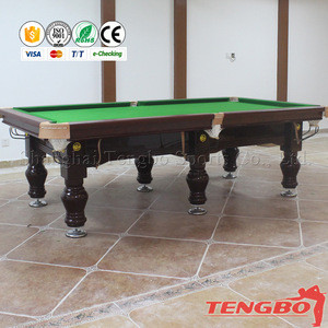 Buy Chinese 8 Ball Pool Table 9ft Snooker Billiard Table from Shanghai ...