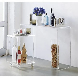 Chinese Modern Design Acrylic Foyer Console Table Luxury Console Table Factory Wholesale