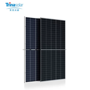 Chinese pv panels trina solar trina half cell pv solar powder panel 600w trina solar panel tsm-pe06h manufacturers in china