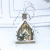 Import christmas decorations wooden house led light home Decor from China