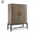 Import Classic Solid wood side cabinet design living room side cabinet with copper handle from China