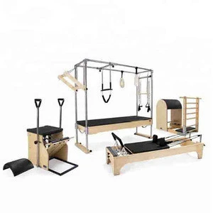 Classic Yoga Wood Pilates Reformer,gym equipment pilates ,Cadillac elevated beds
