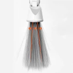 Cleaning tool dust pan and broom set dustpan & broom set with stainless steel stick