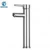 CLY-01t Cylinder Series 40mm cartridge  tall basin faucet bathroom taps Chrome plating