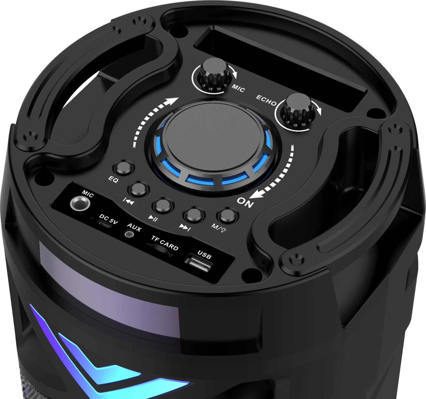 cmik mk-8812 audio subwoofer karaoke wireless portable remote control blue tooth microphone altavoz parlantes bocinas speaker