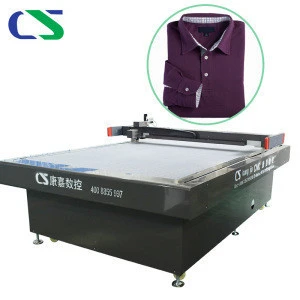 CNC oscillating knife cutting machine for cutting home textile  clothing luggage and other composite materials