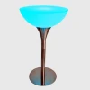 Cocktail club party stainless steel high bar table from china factory