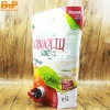 Colorful printing fruit juice bag in box with valve for liquid packaging bags