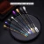 Import Colorful Stainless steel bar mixing spoon cocktail mixing spoon Double available from China