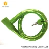 Colourful bicycle universal cable joint safety lock