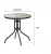 Import Commercial Furniture Waterline Round Glass Coffee Table from China