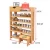 Import Commercial Shoe Racks Wooden Shoe Rack 5 Layers from China