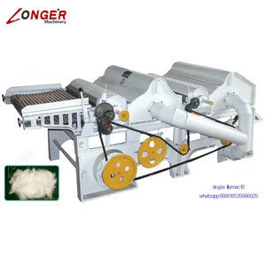 Commercial Used Hemp Fiber Scotching Textile Waste Recycling Machine