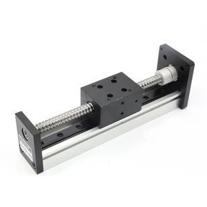 Compact 200MM stroke Low Price Motorized Ball Screw Linear Guide Rail For Cutting or 3d printer cnc linear motion guide