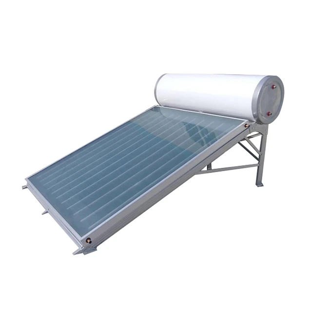 Compact Thermosiphon Solar Water Heater system with copper coil