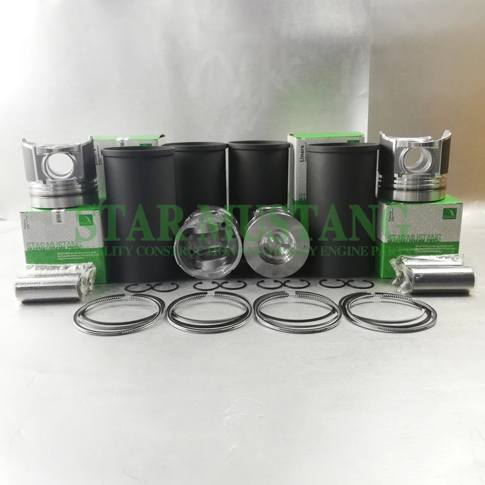 Construction Machinery N04C N04CT Cylinder Liner Piston Repair Kit 13216-E0010 For HINO Diesel Engine Spare Parts