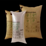 Container Inflatable Buffer Collision Avoidance Dunnage Air Bag Kraft Paper Woven Air Bag  Cargo Securing Bag