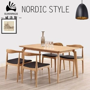 Contemporary Design Wooden Dining Table Set 8 seater Home Furniture