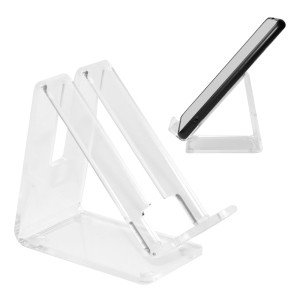 Convenient desk mini transparent acrylic mobile phone stand