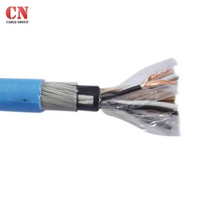Copper wire braiding shield multi-pair instrument cable with mica tape