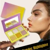 Cosmetics Vendor No Logo OEM 6 Color Highlighter Makeup Private Label Cheek Highlight Powder Palette