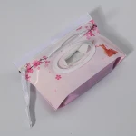Cotton Pads Wet Wipes Sanitary Wipes Pouch Reusable Eva/peva BPA Free Infant Travel Offset Printing Babies Household Recyclable