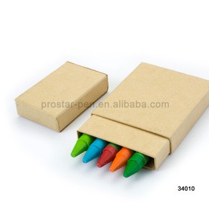Crayon factory wholesale custom wax crayons in paper box