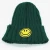 Import Crochet Smile Pattern Ribbed Wool Winter Hat from China