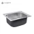 Import CUPC Stainless Steel Kitchen Sink Small Round Corner Basin Deep Single Bowl Sink from China