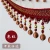 Import Curtain fringed beads decorate Curtain lace hanging ear lace bead pendant Curtain Tassel Fringe Trim, Beaded Fringe Trimming from China