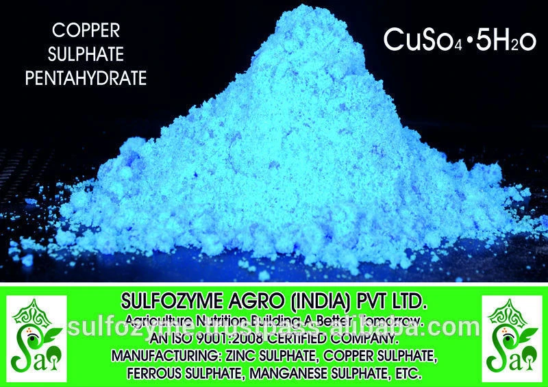 cuso4 5 h2o copper sulfate pentahydrate Fertilizer
