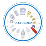 Custom 3v 6v 12v Pre Wired White Green Bicolor Uv 365nm 395nm Ir Mini Rgb Dip Led Diodes Light 2mm 8mm 10mm 3mm 5mm Led Diode