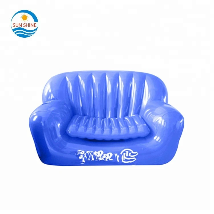 custom and cheap green transparent inflatable sofa/chair