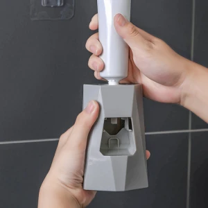 Custom Bathroom Accessories Sets Tooth Paste Tube Squeezer Automatic Toothpaste Dispenser