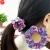 Import Custom  Designer Printed Hair Scrunchies Women Accessories Fabric Elastic Hair Band Hair Ties Girls Satin Scrunchies from China