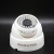 Custom dual lens dome cctv camera housing case 4mp ip module white color