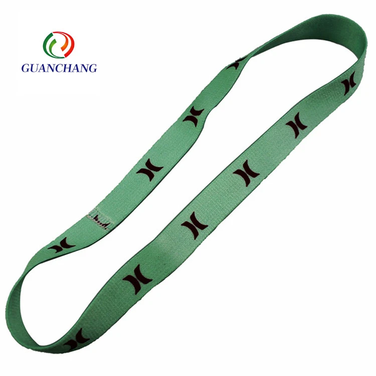 Custom eco-friendly material elastic sport hair band headband for girls