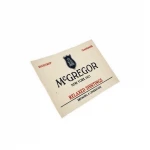 Custom Eco-Friendly Mixed Blue Taffeta Garment Woven Labels Recycled Woven