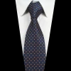 Custom Good Quality Silk Woven Neck Tie Logo Necktie